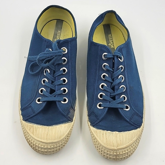 NOVESTRA Star LOW Top Blue sneaker 43 - Picture 1 of 12